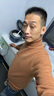 恒源祥加絨加厚一體絨高領(lǐng)毛衣男冬季保暖貼身內搭舒適打底針織衫男 曬單實(shí)拍圖