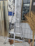 鋁合金果園梯子園林專(zhuān)用三角梯園藝三腳梯農用果樹(shù)采摘梯修剪梯凳 7踏步-2.41米-加厚航空鋁合金 曬單實(shí)拍圖