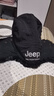 Jeep雷鋒帽男戶(hù)外冬季騎行防風(fēng)加厚護耳棉帽防寒保暖滑雪帽（黑色） 曬單實(shí)拍圖