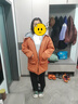 啄木鳥(niǎo)棉襖雙面穿棉服女款2025新款冬季加厚中長(cháng)款連帽寬松保暖夾棉外套 橘色 3XL (建議145斤-160斤) 曬單實(shí)拍圖