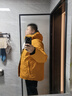 探路者（TOREAD）暴雪羽絨服男女款鵝絨戶(hù)外防寒秋冬加厚保暖外套 云杉橘 3XL 曬單實(shí)拍圖