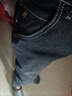 春秋新款九分牛仔褲男士直筒修身小腳褲夏季薄款彈力休閑牛仔褲子 黑色 28 曬單實(shí)拍圖