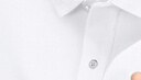 特步（XTEP）短袖T恤polo衫男透氣翻領(lǐng)上衣2025冬季新款修身男士辦公室商務(wù)服 白色 L （175） 曬單實(shí)拍圖