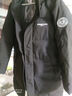 鴨鴨男士中長(cháng)款羽絨服冬季新款連帽加厚百搭休閑外套潮流冬裝保暖上衣 曬單實(shí)拍圖