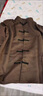 茸耀民國百姓服 店小二土匪八路乞丐漁夫男古裝農民群演演出服 咖色外套+白色內衣+黑褲 M 身高170 曬單實(shí)拍圖