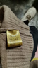 恒源祥100%羊毛衫女2024新款秋冬外穿半高領(lǐng)加厚保暖寬松打底針織衫毛衣 深駝色 L 【建議105-115斤】 曬單實(shí)拍圖