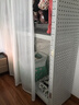 廚事優(yōu)（CHUSHIYOU）開(kāi)放式衣柜臥室家用鋼制金屬落地簡(jiǎn)易出租屋防塵含掛衣服收納衣柜 曬單實(shí)拍圖