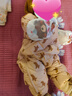 迷你巴拉巴拉連體羽絨服男女童寶寶冬季加厚三防萌趣動(dòng)物毛絨帽羽絨連體衣 曬單實(shí)拍圖