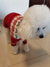 嬉皮狗新年狗狗衣服泰迪秋裝保暖喜氣貓咪小狗毛衣寵物秋冬裝小型犬幼犬 紅色#高品質(zhì) L(建議體重8-11斤) 曬單實(shí)拍圖