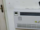 水暖空調散熱器家用明裝風(fēng)機盤(pán)管壁掛式水空調掛式水冷空調 188型號10進(jìn)10出32管左帶衣架 曬單實(shí)拍圖