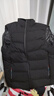 古謙棉衣馬甲男外套背心冬季加厚保暖無(wú)袖坎肩馬夾男青年休閑上衣服男 黑色 XL （115-130斤） 曬單實(shí)拍圖