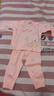 小三月新生嬰兒兒衣服秋冬款秋衣秋褲分體套裝開(kāi)襠寶寶純棉內衣打底春天 C1和M-977滿(mǎn)印小熊粉 59 cm 建議7-12斤 曬單實(shí)拍圖