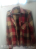 100%純棉加厚磨毛格子男士長(cháng)袖襯衫休閑寬松大碼秋冬保暖防掉毛 28-8 41 建議125-140斤 曬單實(shí)拍圖