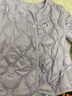 小馬寶莉女童羽絨服內膽秋冬新款兒童輕薄內搭保暖上衣校服神器 紫 140 曬單實(shí)拍圖