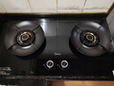 美的（Midea）AK5pro/AK7pro/小西梅油煙機聯(lián)動(dòng)組套天然氣燃氣灶5.2KW猛火灶臺嵌兩用煤氣灶爐灶具液化氣雙灶臺 【管道天然氣】70%熱效率Q529L-M（黑） 【管道天然氣】5.2KW 曬單實(shí)拍圖