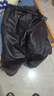 W.xuan皮褲男士冬季加絨加厚寬松保暖棉褲外賣(mài)代駕防風(fēng)防水摩托車(chē)騎行褲 曬單實(shí)拍圖