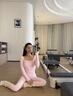 雪茜曼瑜伽襪套女士普拉提針織踩腳腿套堆堆襪運動(dòng)健身舞蹈訓練褲秋冬季 曬單實(shí)拍圖