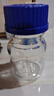 蜀牛試劑瓶高硼硅玻璃塑料絲口瓶密封瓶刻度螺紋口橙蓋藍蓋透明棕色實(shí)驗室 【透明中性料】藍蓋100mL1個(gè) 曬單實(shí)拍圖