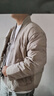 AEMAPE/美國蘋(píng)果 羽絨服男士2026冬季新款高端加厚保暖防寒百搭外套男裝 淺杏色 XL 【建議體重145-165斤左右】 曬單實(shí)拍圖