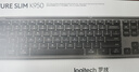 羅技（Logitech）K950無(wú)線(xiàn)藍牙鍵盤(pán)  雙模靜音鍵盤(pán)辦公鍵盤(pán)薄膜筆記本電腦手機Mac平板ipad鍵盤(pán) 全尺寸家用超薄便攜 K950+Anywhere 3S【黑色鍵鼠套裝】 曬單實(shí)拍圖