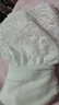 蘇木佰蕾絲花邊小腿襪子女春夏韓版百搭堆堆襪長(cháng)筒過(guò)膝白色中筒襪配長(cháng)靴 奶白小腿+黑色小腿 2雙 均碼 曬單實(shí)拍圖