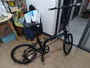大行（DAHON）20寸8速男女折疊車(chē)P8青春版KAC081消光黑 曬單實(shí)拍圖