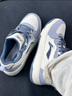 李寧板鞋男鞋子冬季2026新款天跡SOFT厚底增高潮流舒適經(jīng)典運動(dòng)休閑鞋 乳白色/霜藍色 42 (265mm) 曬單實(shí)拍圖