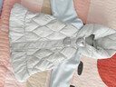 笛莎童裝女童羽絨服2025秋冬兒童公主風(fēng)連帽輕薄羽絨服 粉藍色 110 曬單實(shí)拍圖