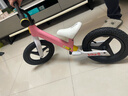 bikeeight小八bike8元氣100兒童平衡車(chē)1歲3歲6歲學(xué)步車(chē)寶寶禮物車(chē)頭可升降 元氣100-充氣胎 12寸 芭比粉 升降款 曬單實(shí)拍圖
