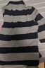 七匹狼長(cháng)袖T恤男士秋季純棉翻領(lǐng)POLO條紋打底衫商務(wù)休閑上衣服飾男裝 曬單實(shí)拍圖