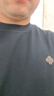 才子（TRIES）長(cháng)袖T恤男春秋寬松休閑男士簡(jiǎn)約圓領(lǐng)打底衫上衣服男裝 黑色 XL 50(175/92A) 曬單實(shí)拍圖