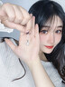 中國珠寶（Sino gem）一克拉莫桑鉆一見(jiàn)傾心傾心項鏈女款S925銀新款輕奢情人禮物送女友 閃耀雪花吊墜+品牌禮盒 曬單實(shí)拍圖