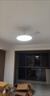松下風(fēng)扇燈餐廳客廳風(fēng)扇燈臥室一體吊扇電扇吸頂燈燈扇風(fēng)扇吸頂燈燈具 【一級能效+IP40】 76瓦風(fēng)扇燈 HHLZ5000 曬單實(shí)拍圖