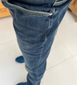 Lee25秋冬新723修身中腰直筒五袋款深藍色男牛仔褲 深藍色  36  曬單實(shí)拍圖