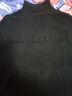 2025秋冬新款甜美萬(wàn)能打底衫女半高領(lǐng)毛衣修身蕾絲內搭 2327黑色 L 【建議11斤-120斤】 曬單實(shí)拍圖