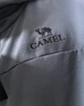 駱駝（CAMEL）戶(hù)外軟殼衣防風(fēng)防水外套加絨保暖鎖溫抗靜電A25CATG178幻影黑M 曬單實(shí)拍圖