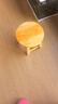 華音軒實(shí)木凳子家用簡(jiǎn)約矮凳小板凳小圓方凳客廳沙發(fā)腳踏凳換鞋凳兒童椅 曬單實(shí)拍圖