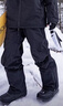 TERROR3L滑雪背帶褲男女通用單板雪服滑雪褲寬松滑雪衣褲耐磨防風(fēng) 黑色滑雪背帶褲 M 曬單實(shí)拍圖