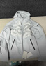 安德瑪（Under Armour）童裝兒童外套男女大童夾克冬季加絨保暖連帽運動(dòng)外套254324103 淺灰色 170 曬單實(shí)拍圖