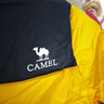 駱駝（CAMEL）【迪麗熱巴同款】羽神短款羽絨服熱反射升溫保暖加厚連帽面包服 幻影黑/香芒黃，男女，734CA6B605E M 曬單實(shí)拍圖