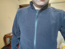 龍牙隱之熾松Polartec輕暖透氣抓絨夾克冬季保暖通勤立領(lǐng)商務(wù) 深淵藍 M 175/96A 曬單實(shí)拍圖