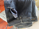 【加絨牛仔褲男】冬季熱賣(mài)舒適保暖休閑舒適長(cháng)褲男士牛仔褲子男 921黑色加絨加厚 36 （180/98A） 曬單實(shí)拍圖