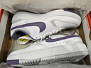 耐克NIKE女子休閑鞋 NIKE GAMMA FORCE 運動(dòng)鞋HF4987-100白紫38 曬單實(shí)拍圖