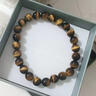 潮之夢(mèng)7A+閃電金黃虎眼石手串男女同款木變石手鏈貓眼石霸氣簡(jiǎn)約飾品 7A+10mm 曬單實(shí)拍圖