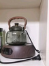 全度玻璃提梁壺家用小型電陶爐煮茶器燒水壺大容量保溫玻璃茶壺 提梁壺（煙灰色）+康米電陶 曬單實(shí)拍圖