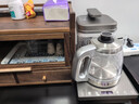 凌田（日本）全自動(dòng)上水壺茶杯清洗消毒烘干一體機泡茶燒水壺抽水機茶幾臺嵌兩用煮茶器純鈦電熱水壺 1.2L 【玻璃壺】自動(dòng)清洗丨蒸汽消毒丨烘干 曬單實(shí)拍圖