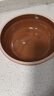 蒸飯碗陶瓷飯缽蒸菜碗土陶蒸籠飯碗飯店專(zhuān)用缽仔碗蒸飯土碗蒸蛋碗 【茶赤平底碗】7#蒸飯碗 曬單實(shí)拍圖