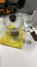 玻璃家用泡茶壺煮茶2025新款加厚耐高溫燒水壺泡花茶專(zhuān)用茶水分離 透明南瓜壺700ml 曬單實(shí)拍圖