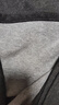 初語(yǔ)半身裙女2025冬季新款松緊腰傘裙醋酸羊毛簡(jiǎn)約百搭小黑裙 深灰色 M 曬單實(shí)拍圖