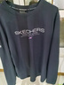 斯凱奇（Skechers）冬季新款男性針織長(cháng)袖T恤衫百搭時(shí)尚P225M099 曬單實(shí)拍圖